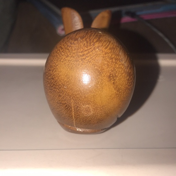 Vintage Whale Carving 1950's Woods of Hawaii Monkey Pod Carvings Waikiki Hawaii - Picture 8 of 8